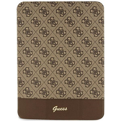 Guess GUFC11PS4SGW iPad 10.9"brązowy/brown 4G Stripe Allover
