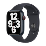 APPLE MT3F3ZM/A SILICONE SPORT BAND  M/L/S 45MM MIDNIGHT SERVICE PACK