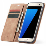Spacecase Etui Wallet Galaxy S7 Edge light brown