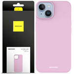 Spacecase Etui Silicone Case iPhone 14 lilac