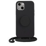 Etui JE PopGrip iPhone 14 / 15 / 13 6.1" czarny/black 30141 AW/SS23 (Just Elegance)