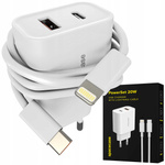 Spacecase Ładowarka USB PowerSet Charger 20W with Lightning PS20W-11