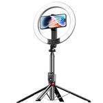 Uchwyt na telefon z lampą USAMS ZB323    10-calowa 1200mAh 2,3m czarny