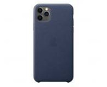 APPLE LEATHER CASE MX0G2ZM/A  IPHONE 11 PRO MAX MIDNIGHT BLUE ORYGINALNA PLOMBA
