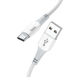 Kabel USB A do USB C Hoco 3A 1 m X70 biały