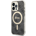 Guess GUHMP13LH4STK iPhone 13 Pro / 136.1" czarny/black hardcase 4G MagSafe