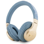 Guess słuchawki nauszne BluetoothGUBH604GEMB niebieski/blue 4G Script