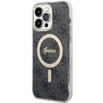 Guess GUHMP14XH4STK iPhone 14 Pro Max6.7" czarny/black hardcase 4G MagSafe