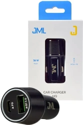 JML CC-105 Car Charger - 2x USB 1.5A 36W PD QC 3.0