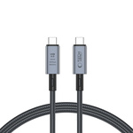 TECH-PROTECT ULTRABOOST MAX USB 4.0 8K 40GBPS TYPE-C CABLE PD240W 100CM GREY