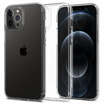 Etui Spigen Ultra Hybrid na iPhone 12 / iPhone 12 Pro - przezroczyste