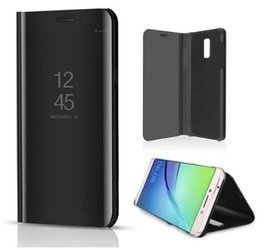 ETUI CLEAR VIEW SAMSUNG GALAXY S10 LITE/A91 CZARNY WYPRZEDAŻ