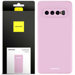 Spacecase Etui Silicone Case Galaxy S10 lilac