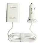 AWEI LADIES ALONE. C-400 9.6A 4XUSB HIGH SPEED ​​BIAŁY / WHITE