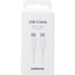 Kabel Samsung EP-DX510JW USB-C do USB-C 1,8m 5A, biały box
