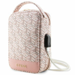 Guess Torba GUHBHGCFSEP Organizerróżowy/pink GCube Stripe