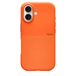 Beats iPhone 17 Rugged Case with MagSafe and Camera Control – Sierra Orange MGK14LL/A open package