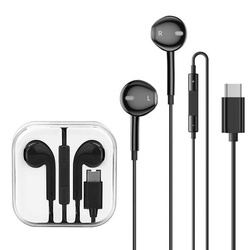 SŁUCHAWKI UNIWERSALNE VEGA COLORS TYP-C BOX CZARNE TYP - C