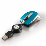 Verbatim Mysz optyczna Go Mini USB-A1000 dpi niebieski/blue 49022