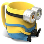 CUP 250 ML 3D MINIONKI BOB