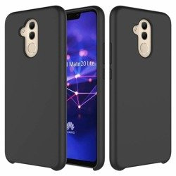ETUI SILICONE CASE HUAWEI MATE 20 LITE CZARNY