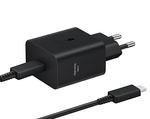 Ład. siec. Samsung EP-T4511XBEGEU PD 45W+ kabel USB-C/USB-C 3A 1.8m Super Fast Charge czarny/black