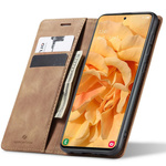 Spacecase Etui Wallet Galaxy A51 light brown