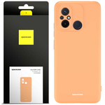 Spacecase Etui Silicone Case Redmi Redmi 12C orange