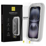 Spacecase Szkło hartowane QuickFit Glass iPhone 15 / 16