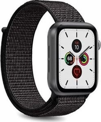 Puro PURO Apple Watch Band - Nylonowy pasek do Apple Watch 38 / 40 mm (Czarny)