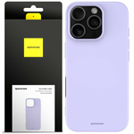 Spacecase Etui Silicone Case iPhone 16 Pro Max light purple
