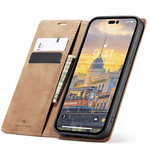 Spacecase Etui Wallet iPhone 14 Pro light brown