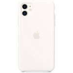 APPLE SILICONE CASE MWVX2ZM/A IPHONE 11 WHITE ORYGINALNA PLOMBA