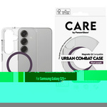 Etui CARE by PanzerGlass Flagship Urban   Combat Purple QI do Samsung Galaxy S25 przezroczysty