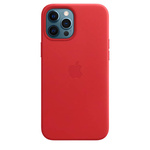 APPLE LEATHER  CASE MHKJ3ZM/A  IPHONE 12 PRO MAX SCARLET OPEN PACKAGE