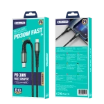 JELLICO kabel B10 USB-C - Lightning PD 20W 1M Czarny