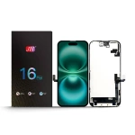 JH Wyświetlacz + dotyk do Apple iPhone 16 Plus Incell FHD zmienny układ IC QUALITY