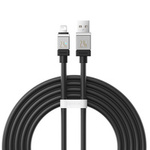Baseus kabel CoolPlay USB - Lightning 2m 2,4A czarny