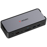 Adapter Verbatim stacja dokująca Pro     15w1 2xHDMI/1xRJ45/4xUSB-A/4xUSB-C/1xSD/1xmicroSD/1xAudio/1xDisplayPort szary 32171