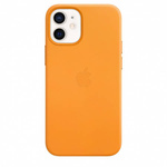 APPLE LEATHER CASE MHK63ZM/A IPHONE 12 MINI CALIFORNIA POPPY  SEALED BOX