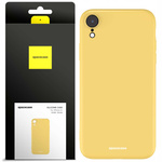 Spacecase Etui Silicone Case iPhone Xr yellow