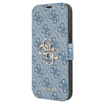 Guess GUBKP13S4GMGBL iPhone 13 mini 5,4"niebieski/blue book 4G Big Metal Logo