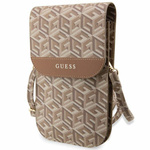 Guess Torebka GUWBHGCFSEW brązowy/brownGCube Stripe