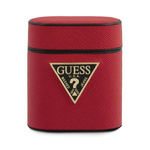 Guess GUACA2VSATMLRE AirPods 1/2 cover czerwony/red Saffiano