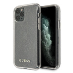 Guess GUHCN65PCGLSI iPhone 11 Pro Maxsrebrny/silver hard case Glitter