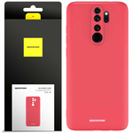 Spacecase Etui Silicone Case Redmi Note 8 Pro red