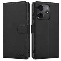 TECH-PROTECT WALLET XIAOMI REDMI NOTE 14 4G / LTE MATTE BLACK