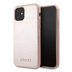 GUESS HARD CASE IRIDESCENT GUHCN61IGLRG IPHONE 11 RÓŻOWY
