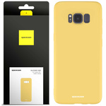 Spacecase Etui Silicone Case Galaxy S8+ yellow