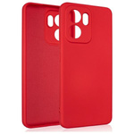 Etui Beline Silicone do Oppo Reno 13 FS  czerwony